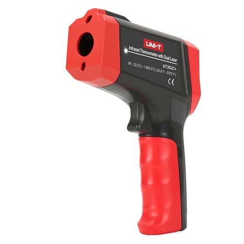 1300℃ UNI T Digital Infrared IR Professional Thermometer UT303C+ in Pakistan - industryparts.pk