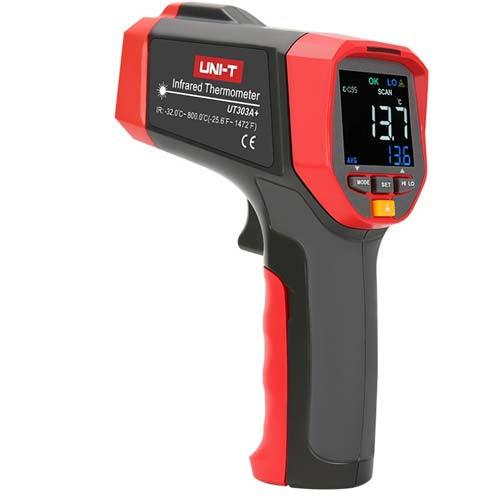 UNI T Digital Infrared IR Thermometer UT303A+ in Pakistan - industryparts.pk