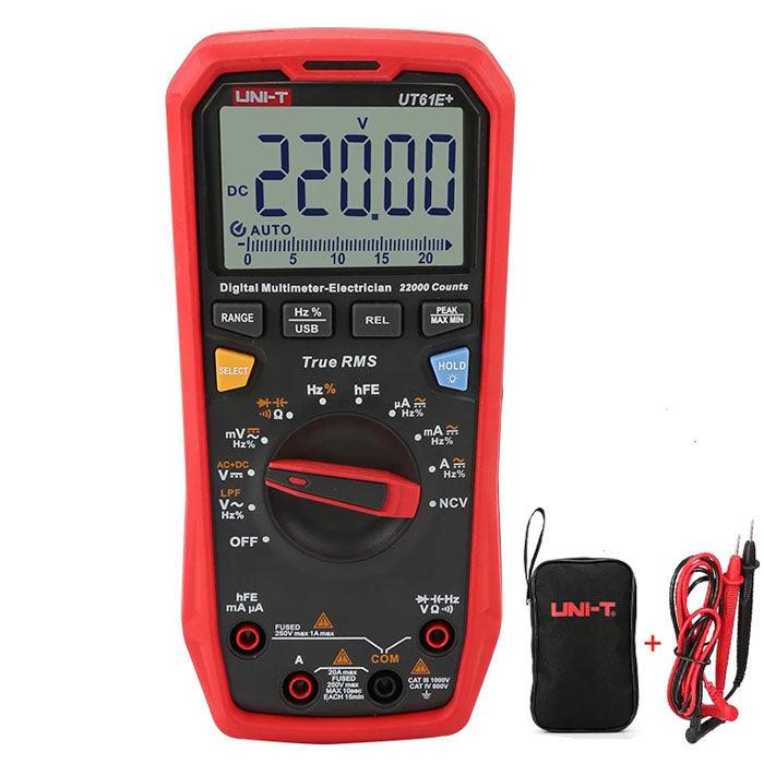 UNI T Handheld Professional True RMS Digital Multimeter UT61E+ in Pakistan - industryparts.pk