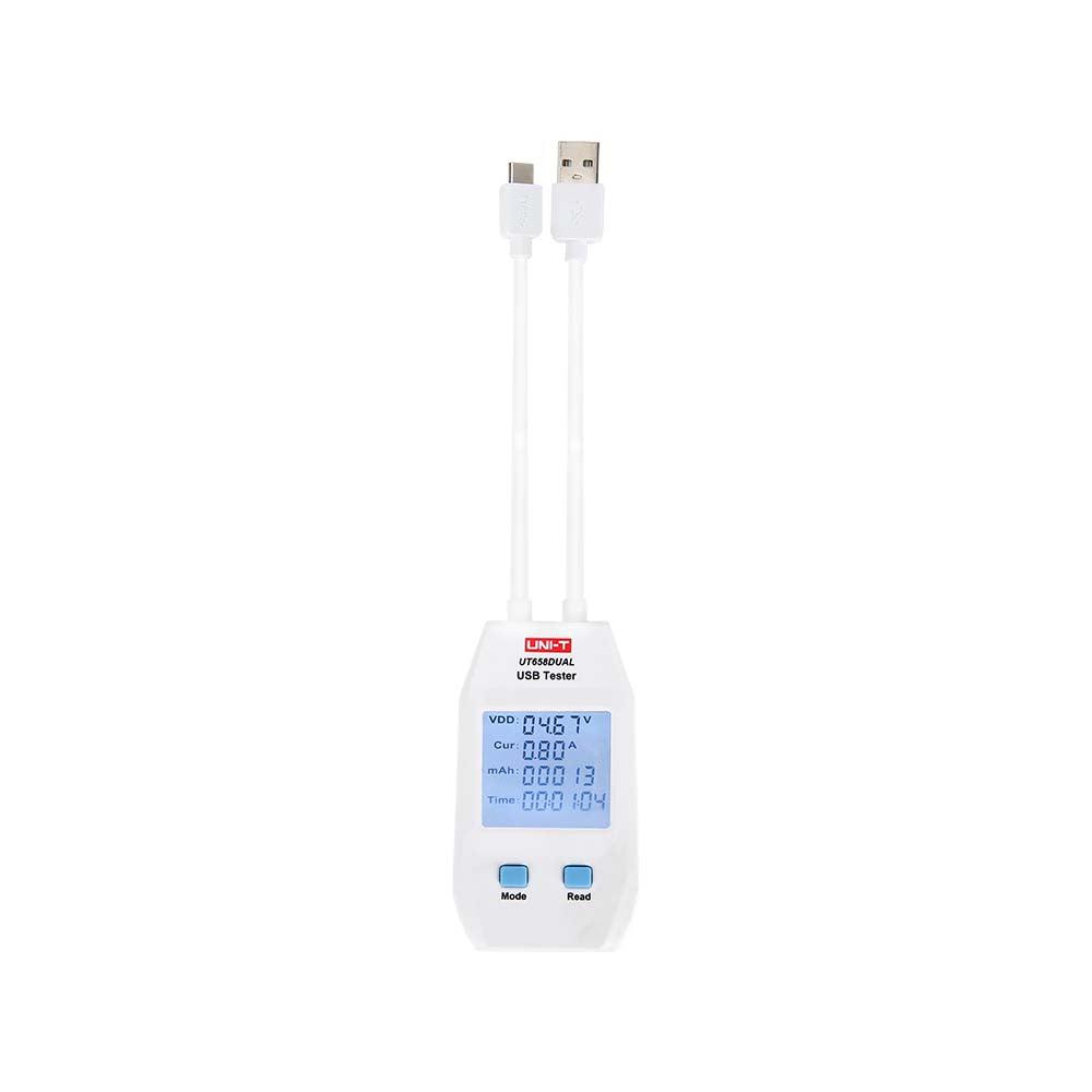 UNI T UT658DUAL USB Tester in Pakistan - industryparts.pk