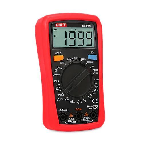 UT33C+ Handheld Multimeter, 1999 Display Digital Multimeter in Pakistan - industryparts.pk