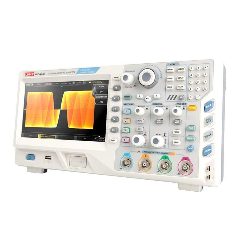 Ultra Phosphor Oscilloscope 4 Channel DSO UNI T UPO3254E in Pakistan - industryparts.pk