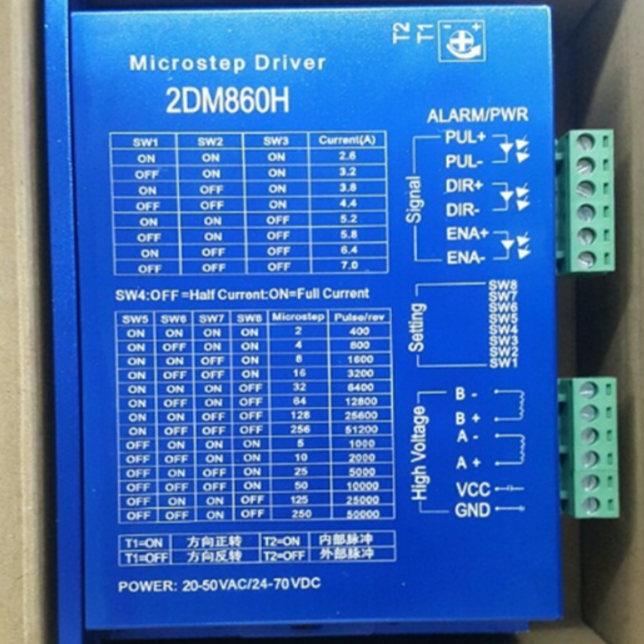 2DM860H Microstap 2 phase  stepper motor driver in Pakistan