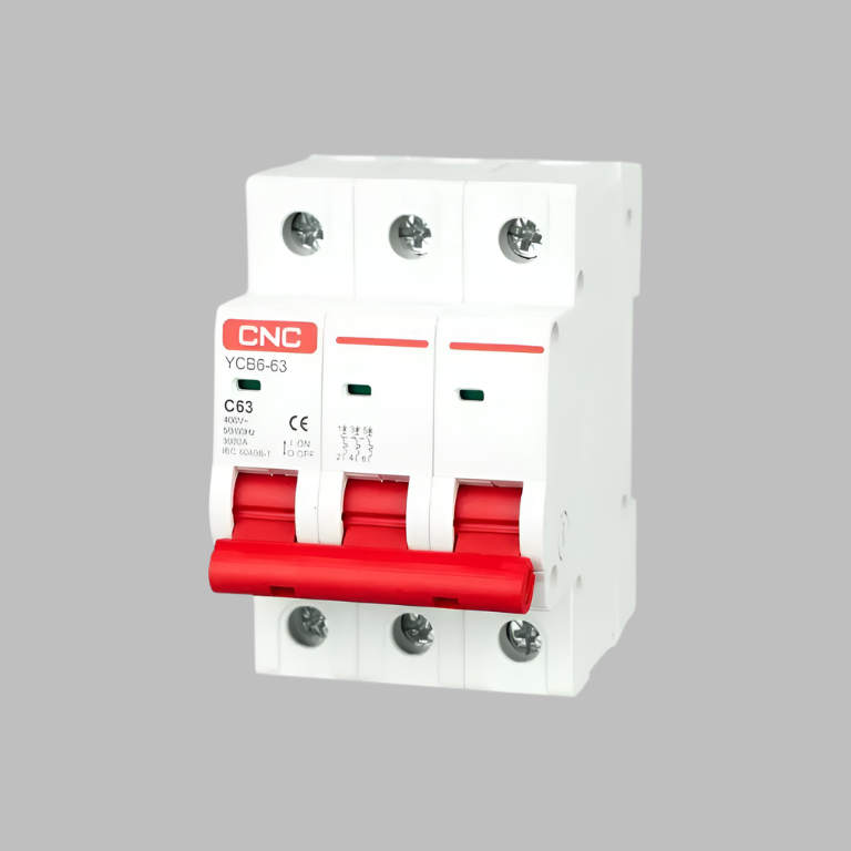 CNC YCB7-63N 3-Pole AC Miniature Circuit Breaker in Pakistan
