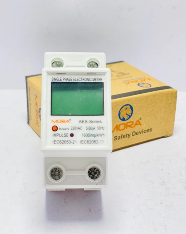 MORA AES-Series Digital Single Phase energy Meter sub meter