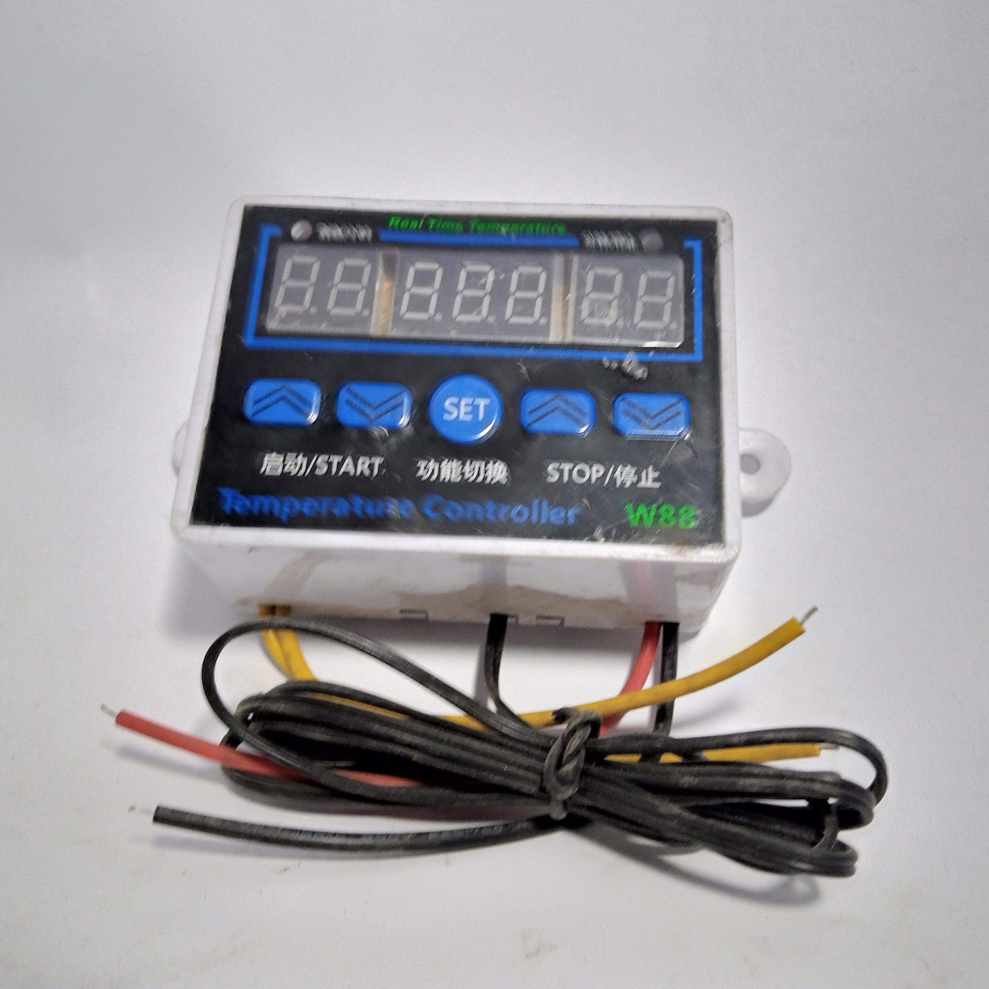 W88 110V 220V Digital Thermostat Temperature Controller Thermoregulator for Incubator Relay 10A Heating Cooling Control - industryparts.pk