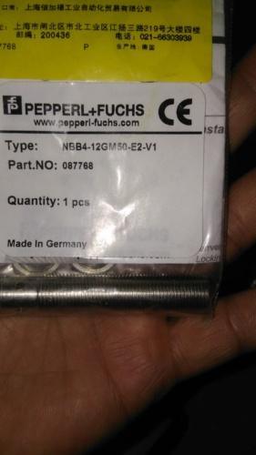 NBB4-12GM50-E2-V1 Pepperl + Fuchs, M12 x 1, PNP-NO Inductive Sensor 65mm Length, 10 ? 30 V dc supply voltage , IP67 Rating - industryparts.pk