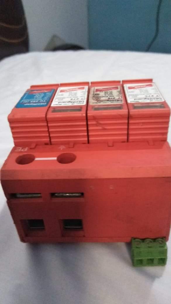 DEHNgap arrester/lightning Arrester Box T275 DG TT SN1537 Used Disassemble Parts in Pakistan Spd 4pole In Pakistan - industryparts.pk