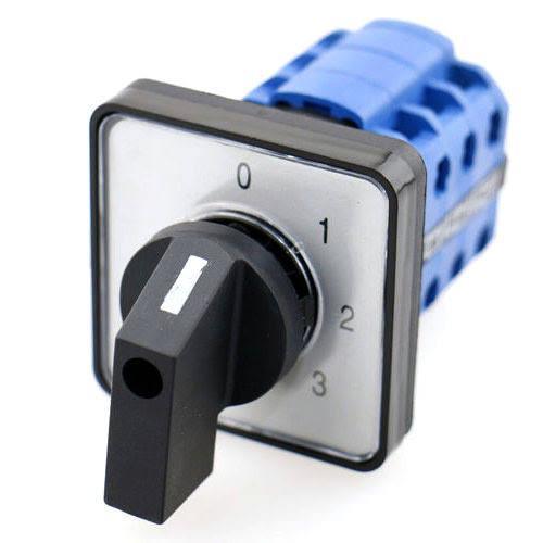 Rotary Changeover Switch 32A 3 Position 3 Phase ypt1 14050 - industryparts.pk