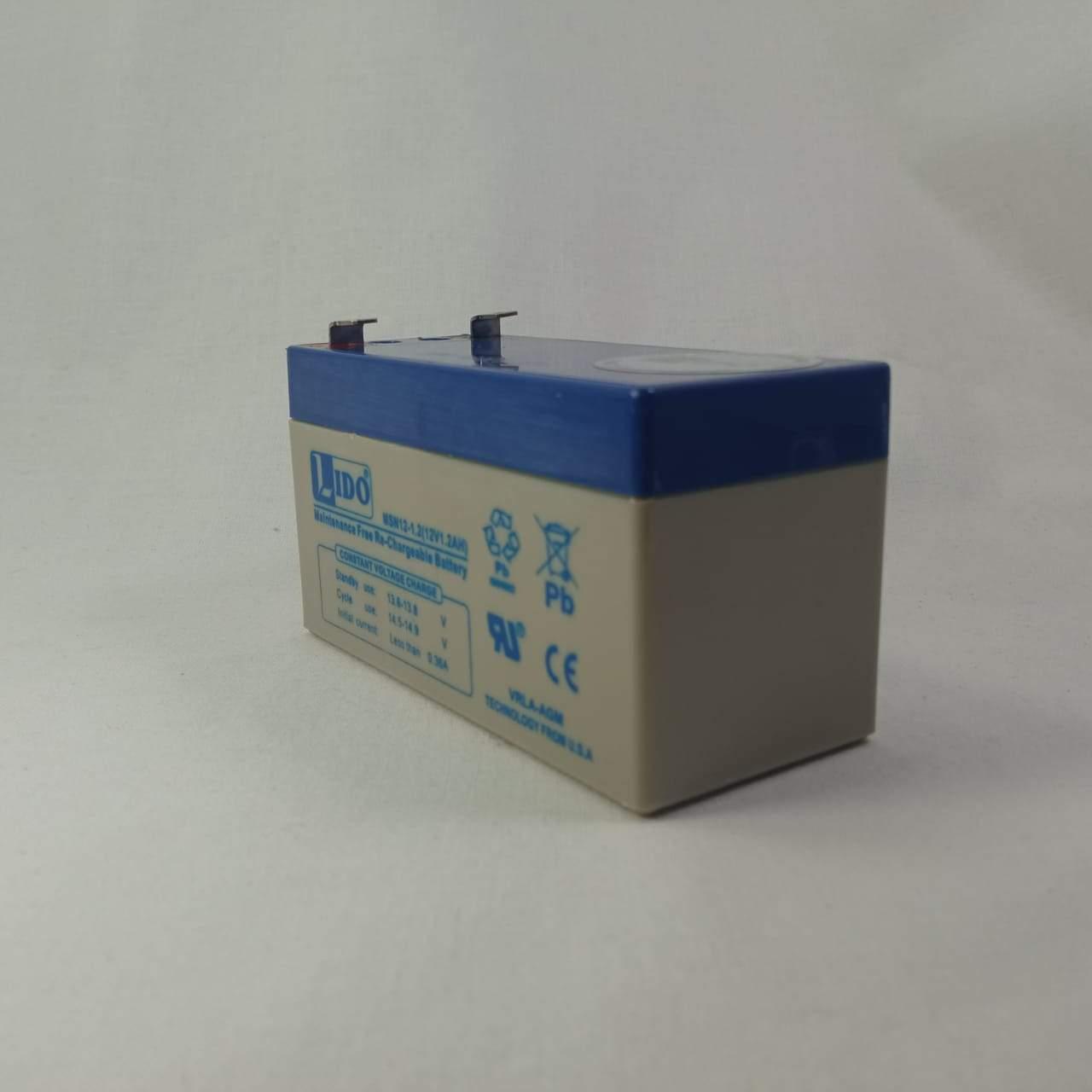 Rechargeable Dry Battery 12v 1.2AH 0.36A in Pakistan - industryparts.pk