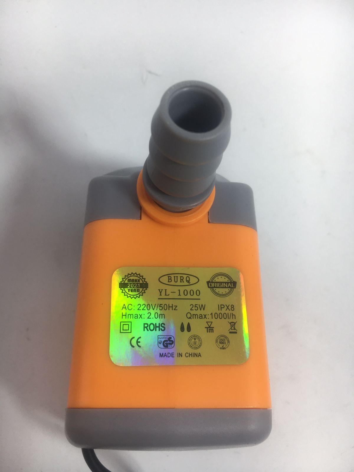 New Burq water pump 220-240v 25-watt water pump Original