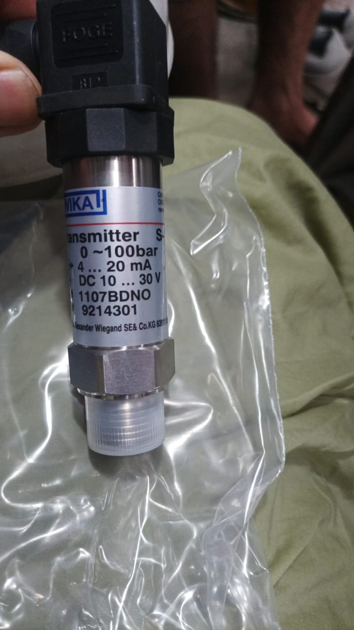 Wika Pressure Transmitter S-10 Bar to 400 Bar in Pakistan -