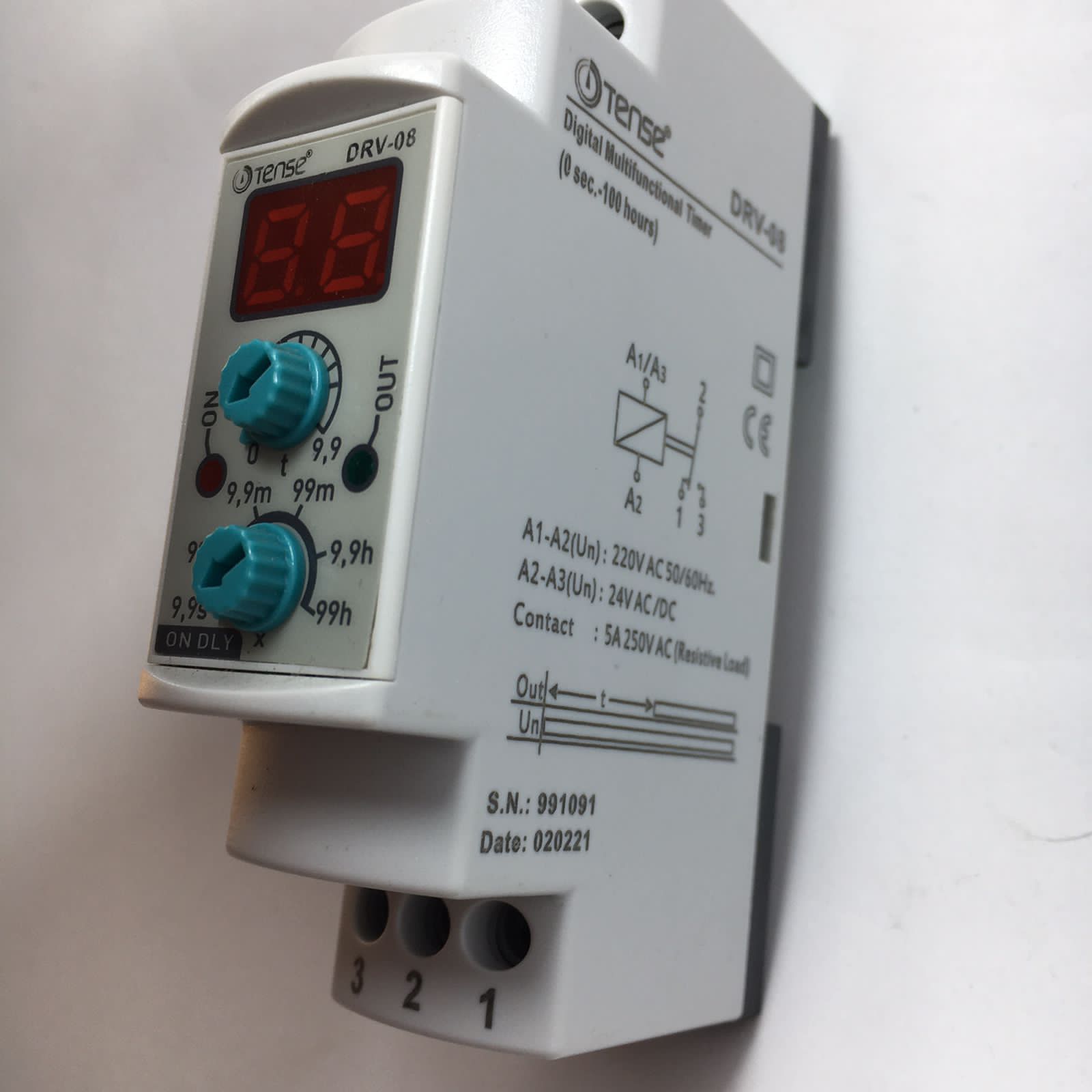 TENSE DRV-08 Digital Multifunctional Timer in Pakistan