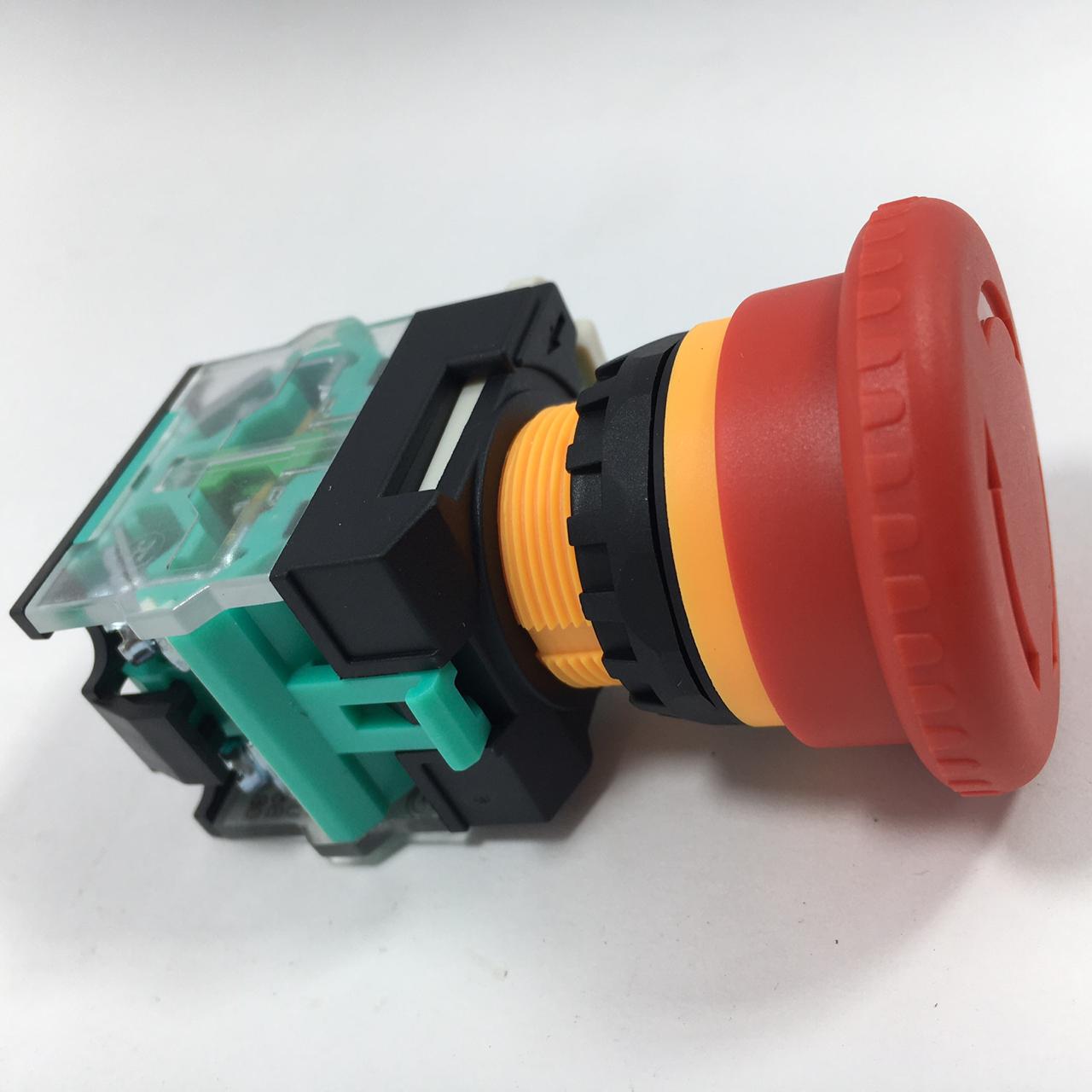 Red Mushroom Cap Emergency Stop Safety Switch in Pakistan