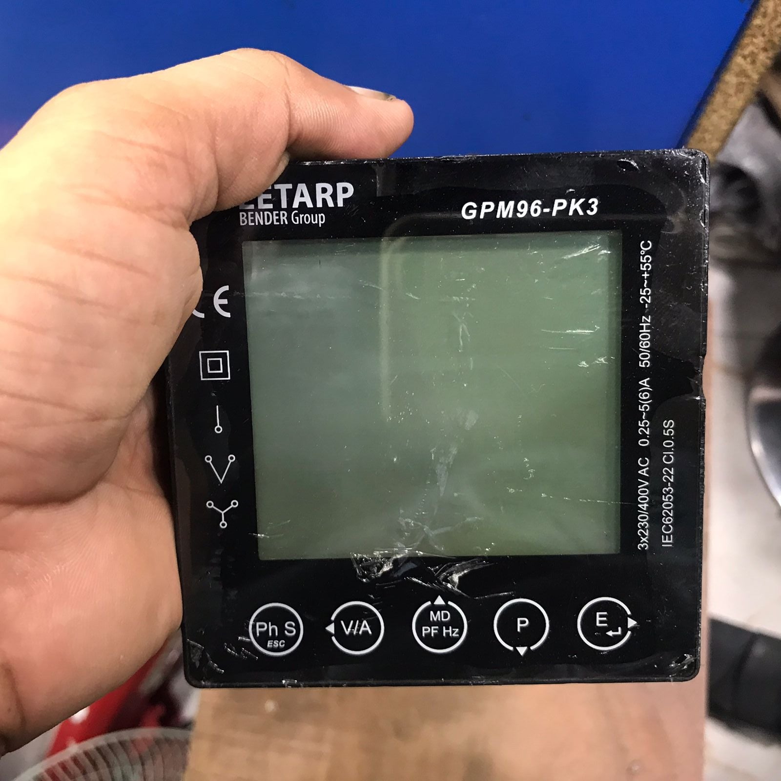 ETARP GPM96-PK3 Single/Three Phase Electric Energy Panel Meter in Pakistan