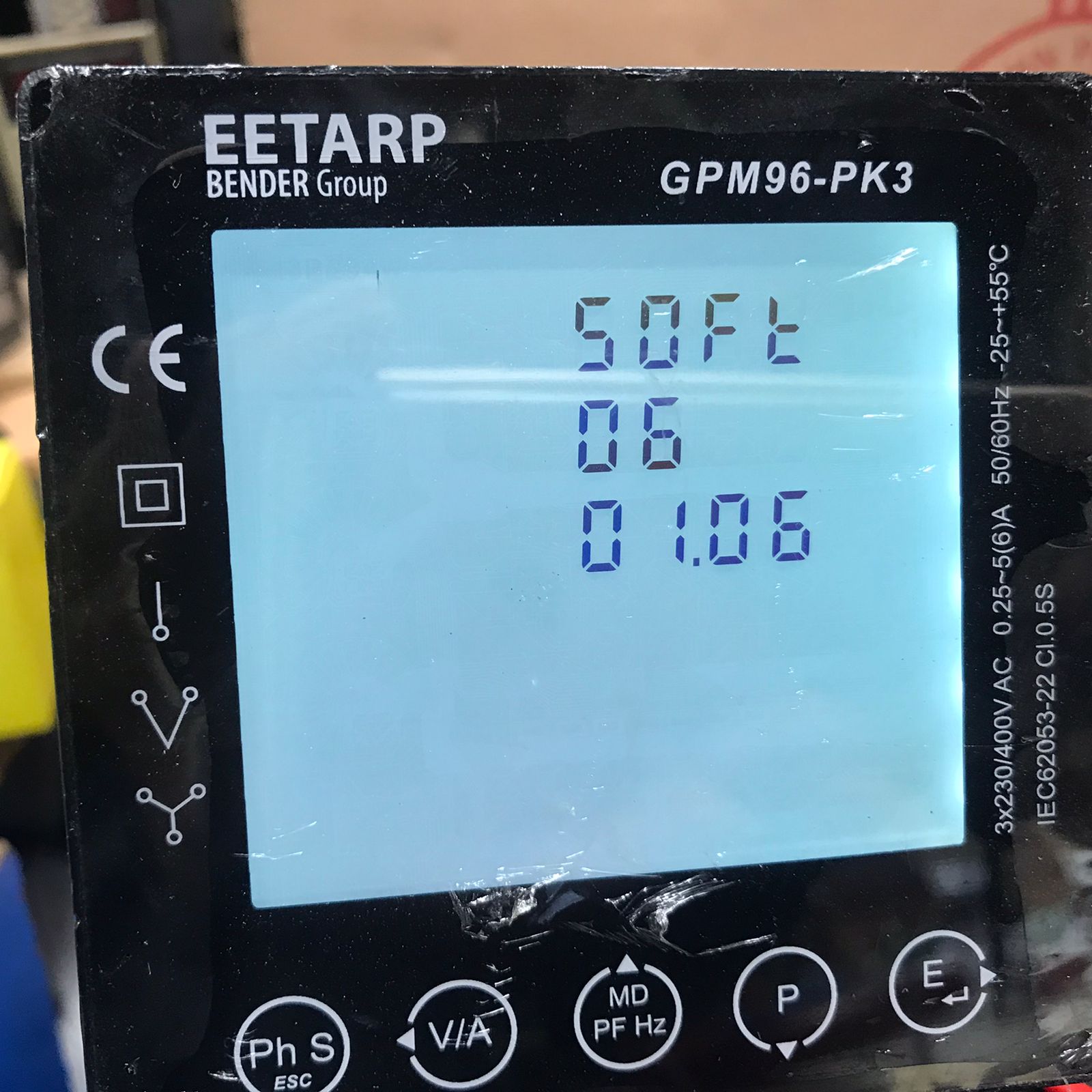 ETARP GPM96-PK3 Single/Three Phase Electric Energy Panel Meter in Pakistan