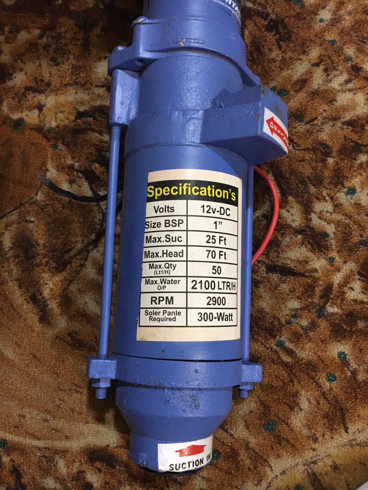 GOLD STAR Solar Donki Pump in Pakistan