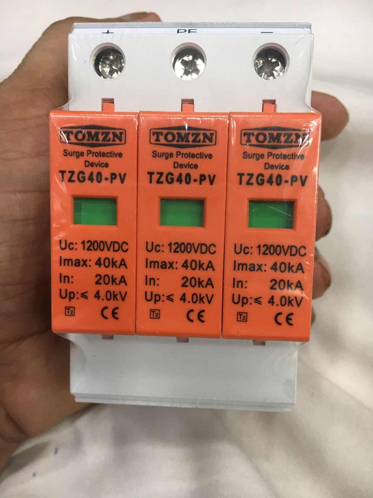 TOMZN TZG40-PV 1200VDC Surge Protactive Device in Pakistan