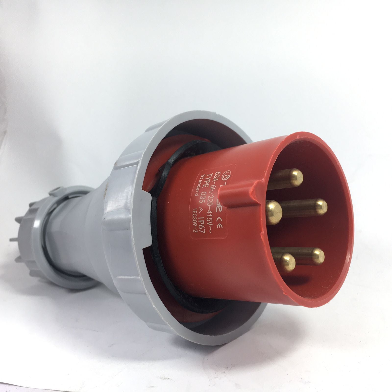 Tense 63Amp 5Pin Industrial Plug and Wall Socket in Pakistan
