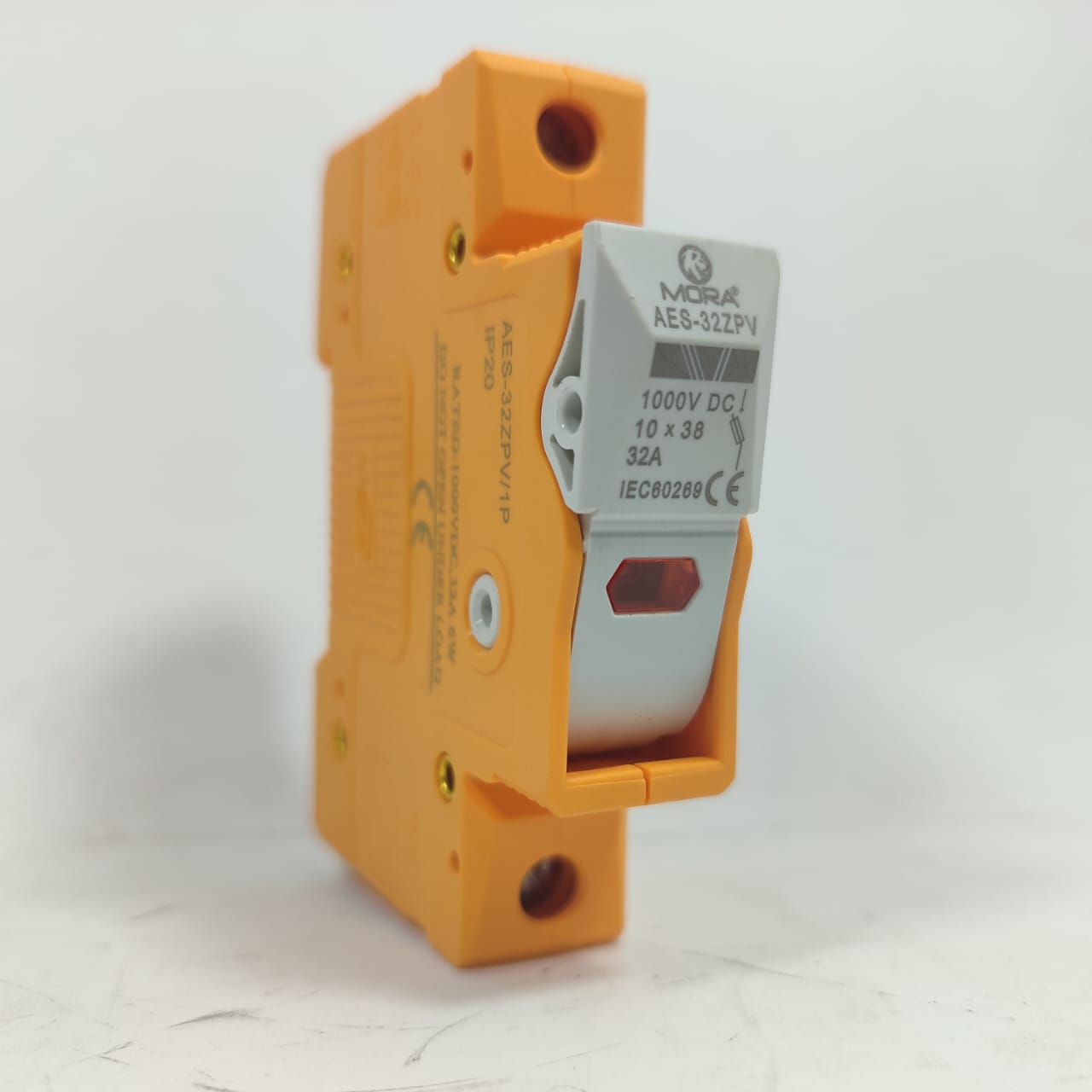 MORA AES-32ZPV/1P IP20 1000VDC 32A DC Fuse Holder in Pakistan