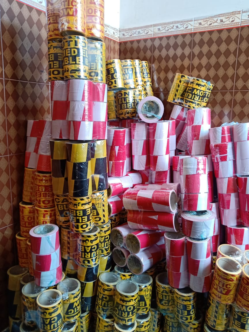 Caution Barricade Ribbon 3 inch In Pakistan