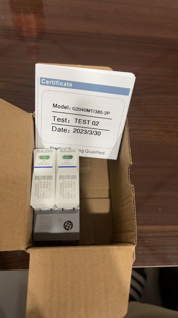 GA & DA G2040PV/1000-2P Surge Protective Device in Pakistan