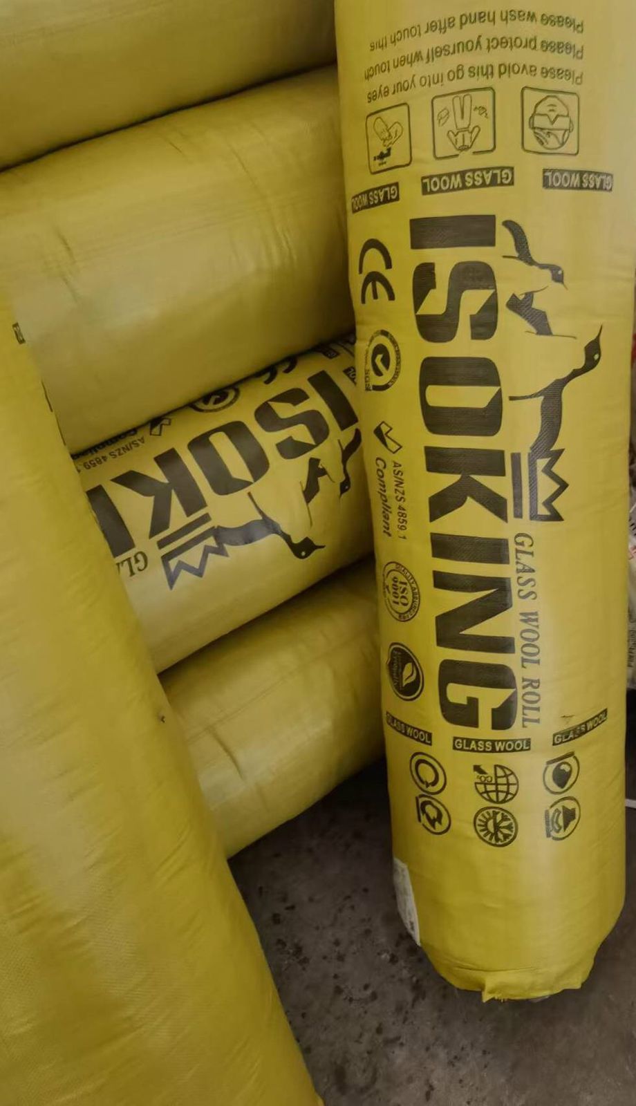 SOKING Heat Insulation Fiber-Glass Wool Rolls in Pakistan