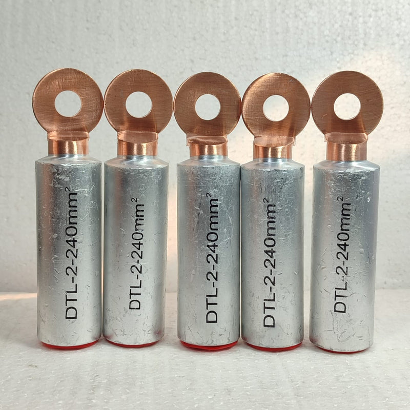 Super quality DTL bimetal cable termination bimetallic lugs