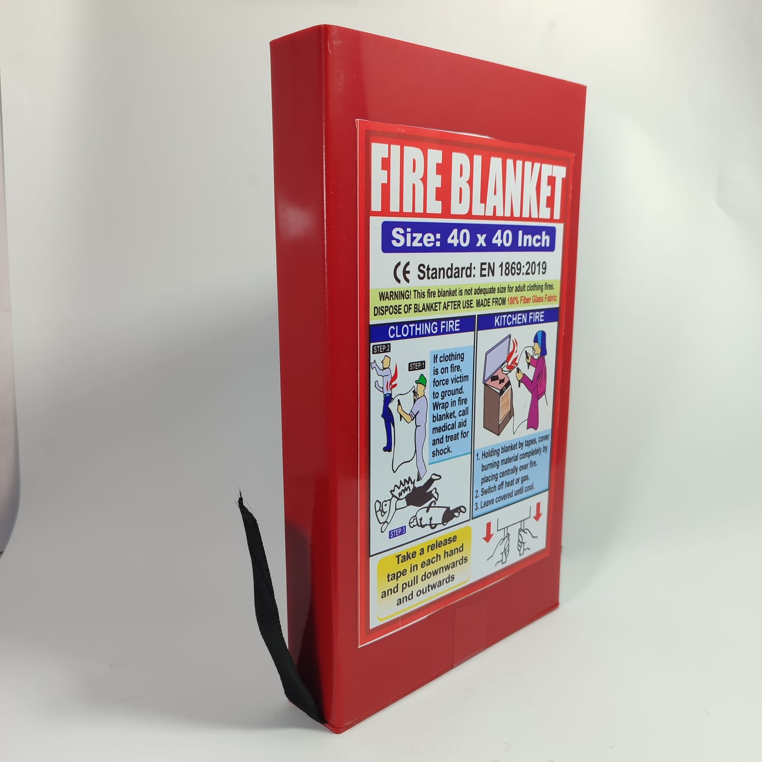 FIRE BLANKET EN 1869:2019 Size: 40 x 40-Inch in Pakistan