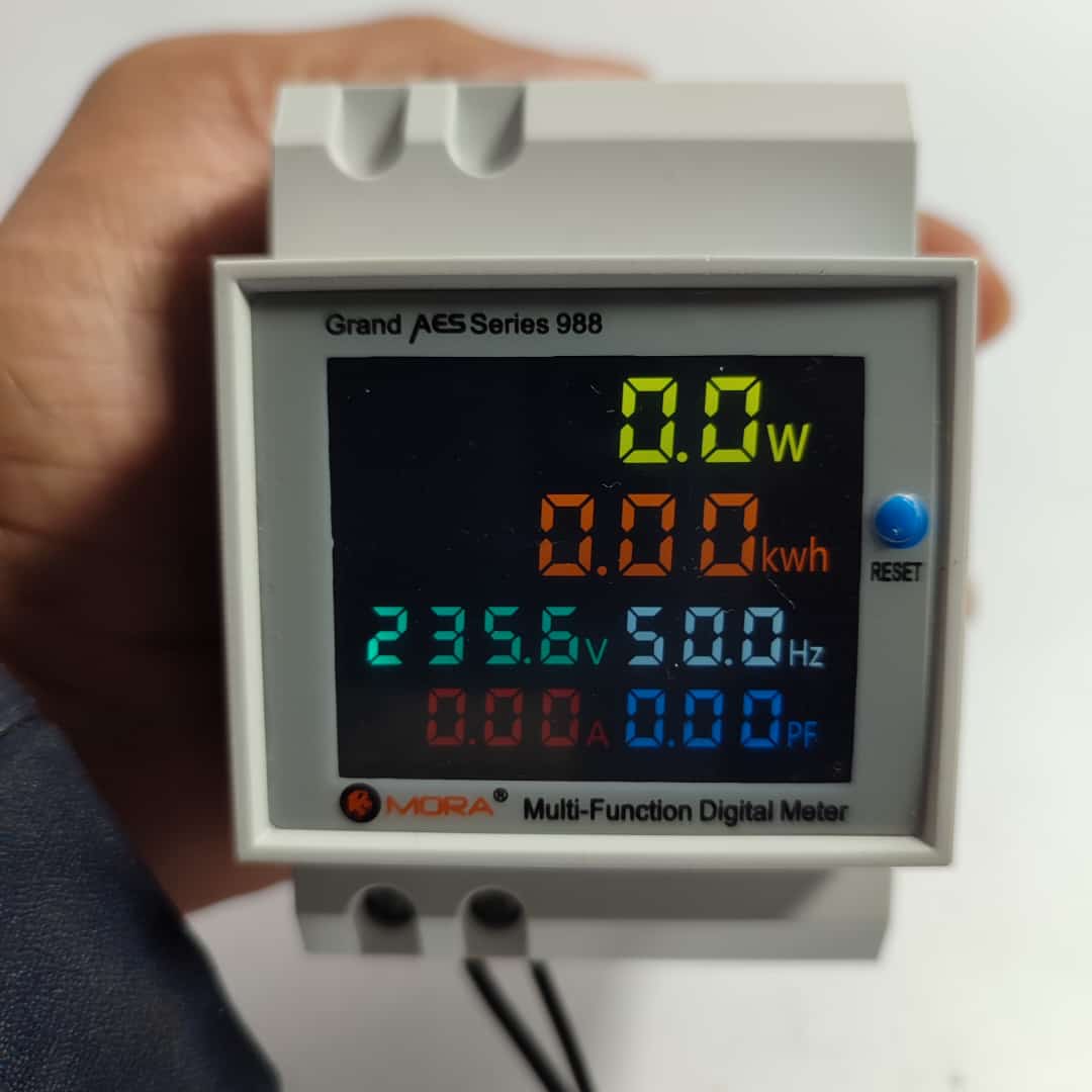 MORA 6IN1 Din Rail Electric Energy Meter in Pakistan