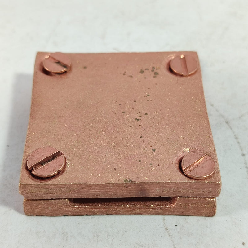 Brass Square Tape Earthing Clamp in Pakistan