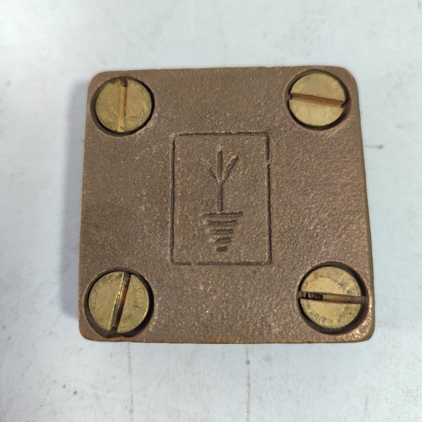 Brass Square Tape Earthing Clamp in Pakistan