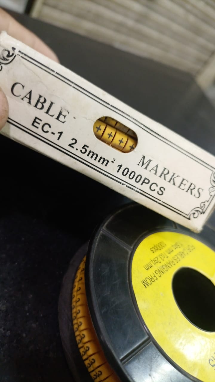 CABLE MARKER 2.5mm EC-1 (1000PCS) in Pakistan