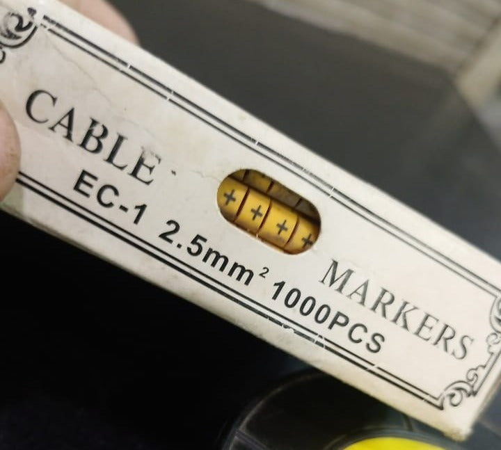 CABLE MARKER 2.5mm EC-1 (1000PCS) in Pakistan