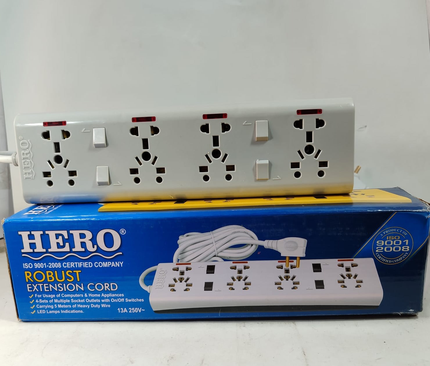 HERO ROBUST EXTENSION CORD 13A 250V in Pakistan