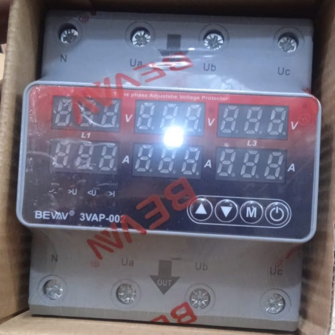BEVAV MR-FVA Three Phase Smart Protector 380V in Pakistan