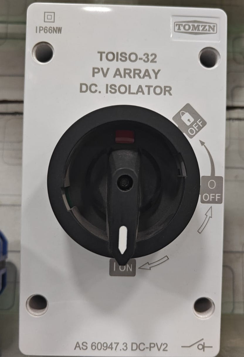 TOMZN TOISO-32 PV ARRAY SOLAR DC.ISOLATOR Rotary Switch in Pakistan