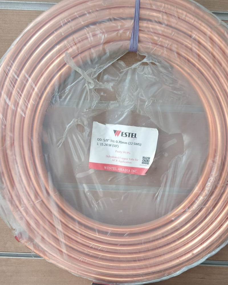 WESTEL Dehydrated Copper Tube in Pakistan