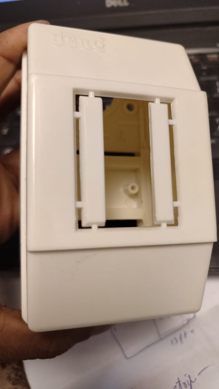 DISTRIBUTION BOX DB for Two Single Pole Breakers in Pakistan