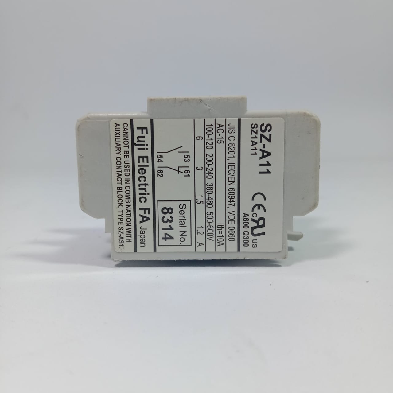 Fuji Electric FA SZ-A11 Auxiliary Contact Unit in Pakistan