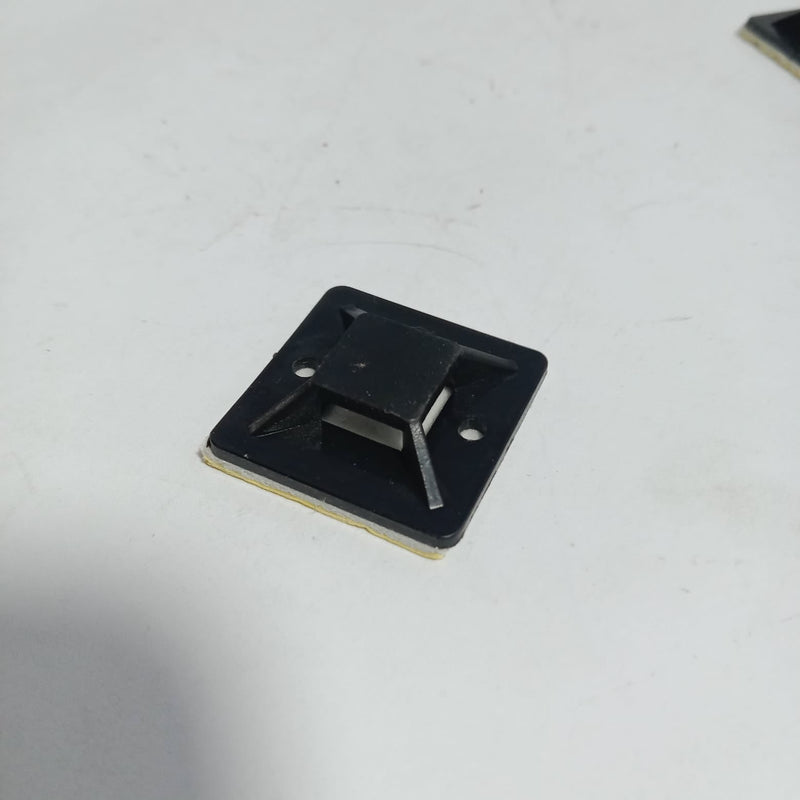Cable Tie Sticker Self-adhesive  Cable Tie Mounts 100 Pcs Gum sticker in Pakistan