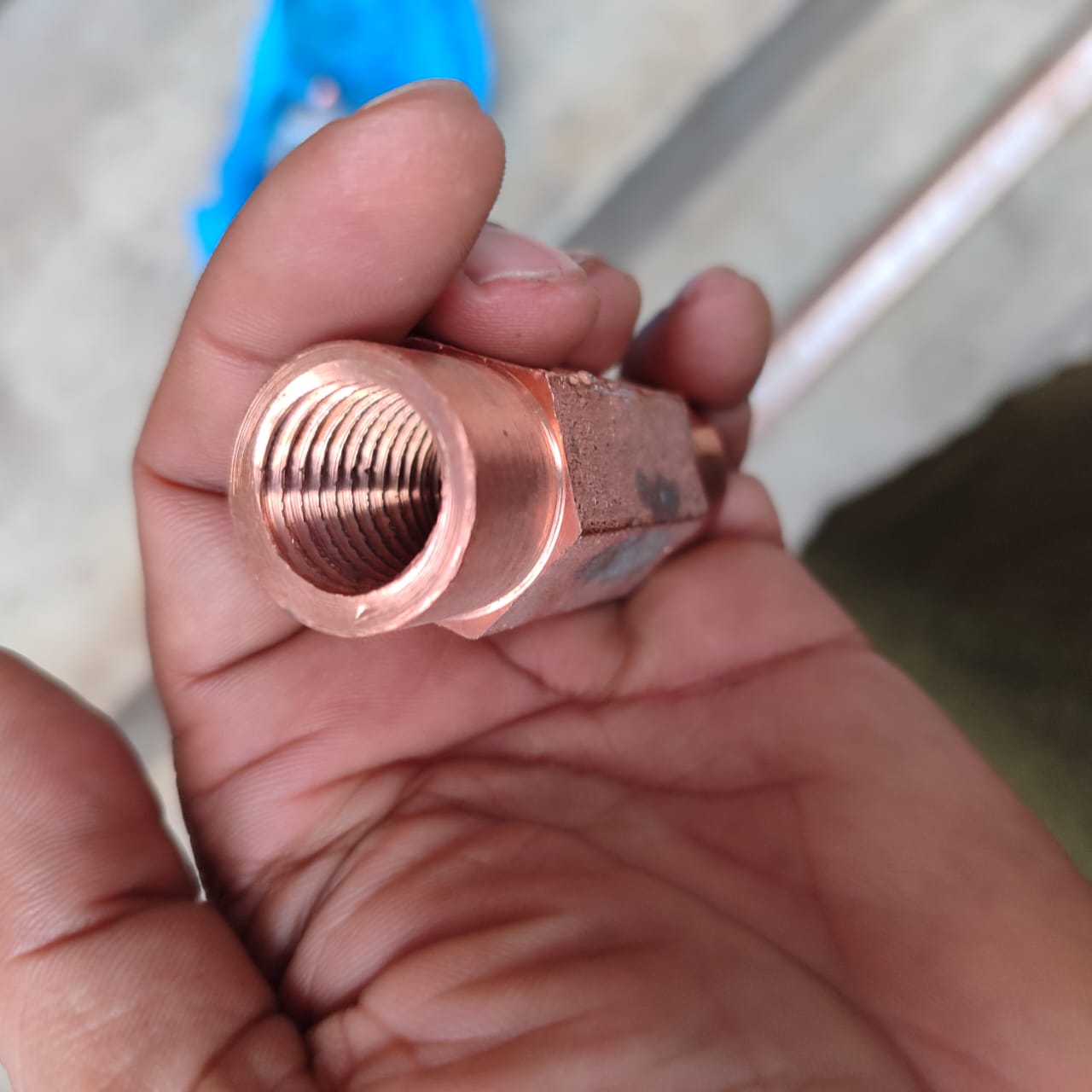 Copper Socket for Cladding Rods in Pakistan