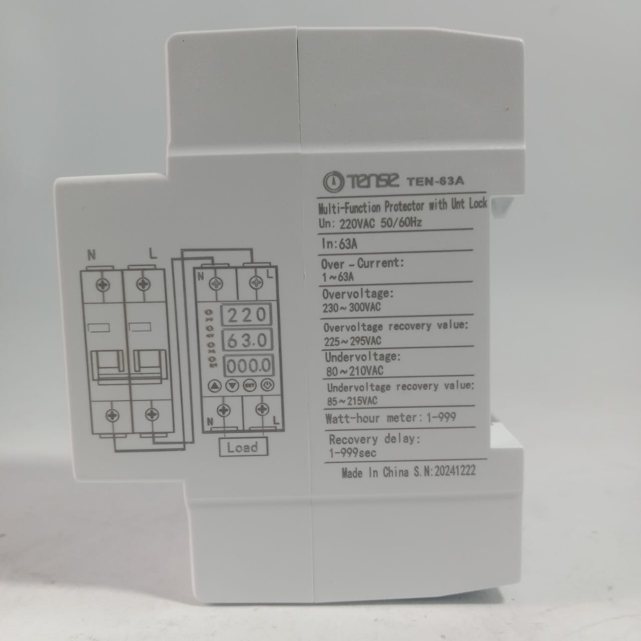 TENSE TEN-63A Multi-Function Protector in Pakistan