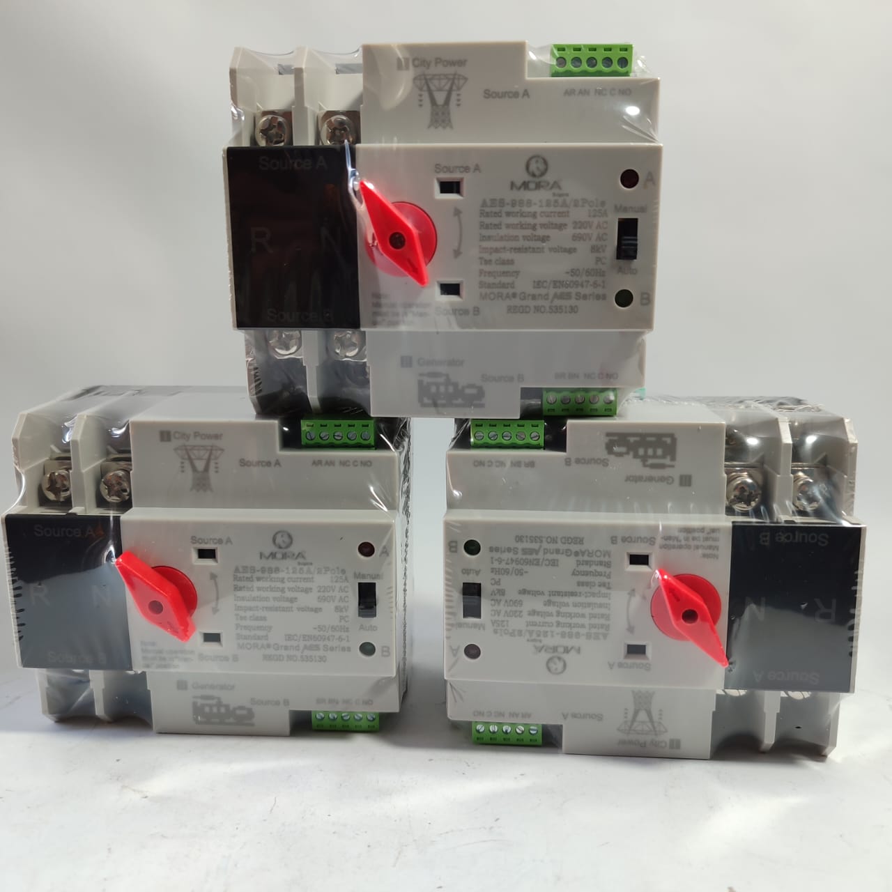 MORA AES-988-125A/2Pole AUTOMATIC TRANSFER SWITCH in Pakistan