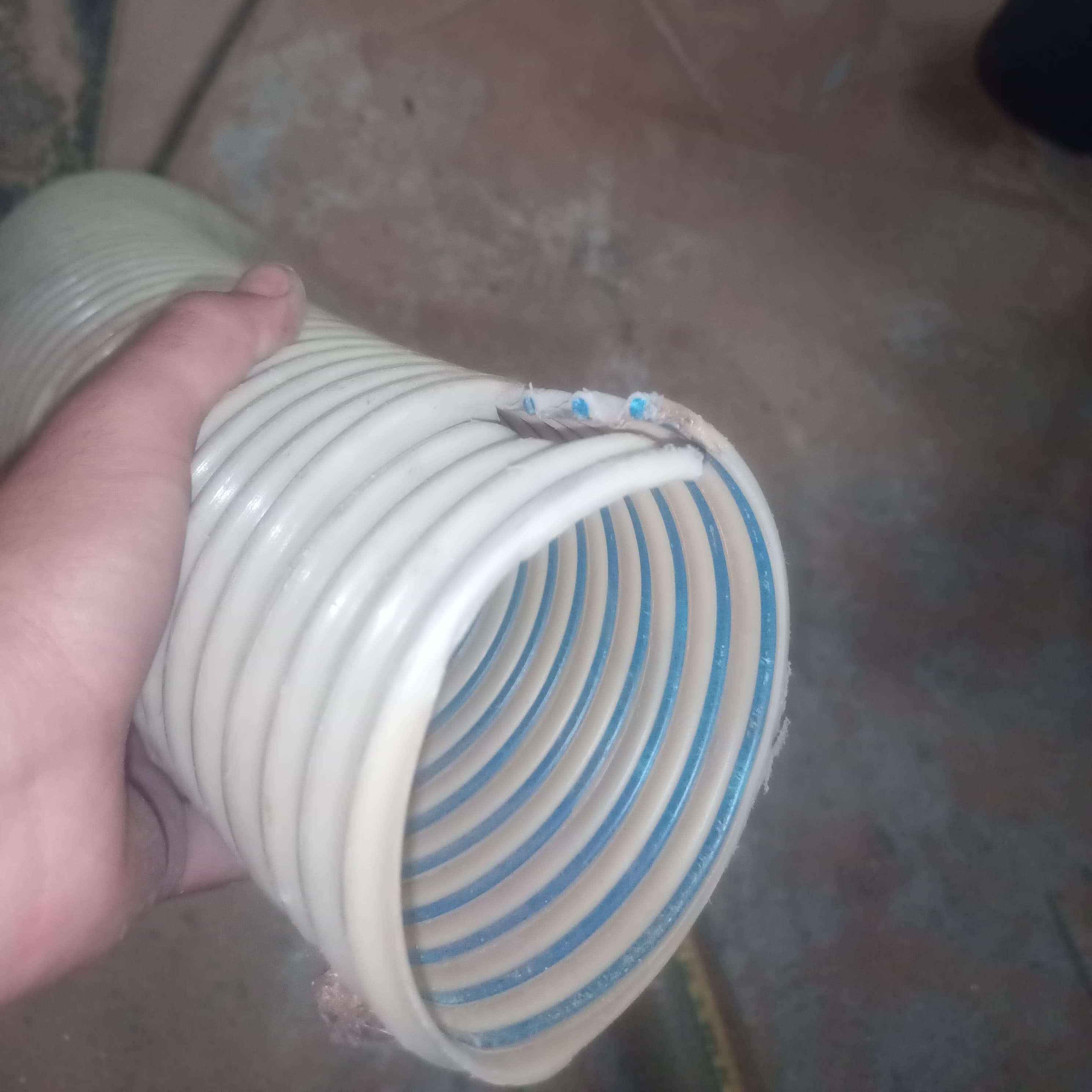 Flexible PVC ducting hoses pvc spring pipe  in Pakistan