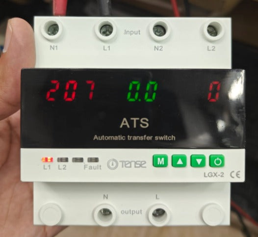 TENSE LGX-2 Adjustable 3 Phase 220v ATS Automatic Transfer Switch in Pakistan