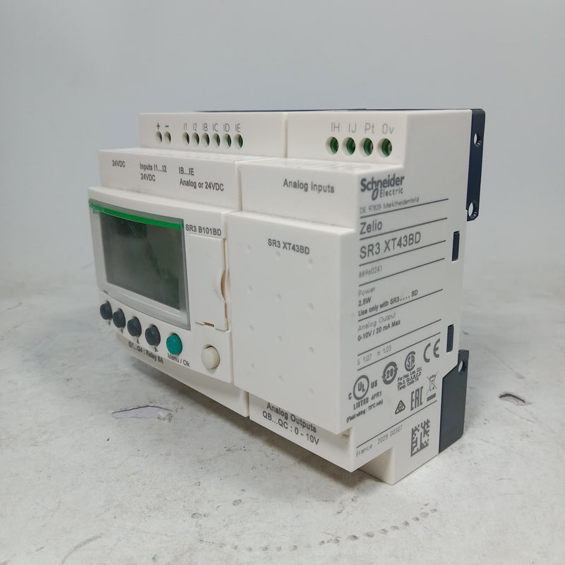 Schneider SR3 B101BD Programmable Logic Controller Module in Pakistan