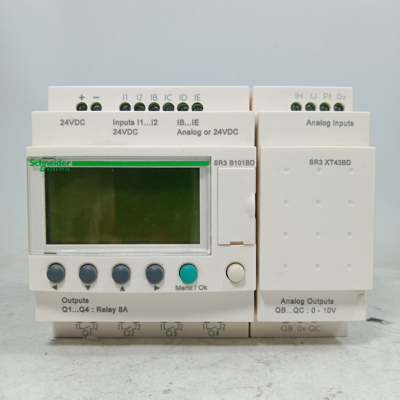 Schneider SR3 B101BD Programmable Logic Controller Module in Pakistan