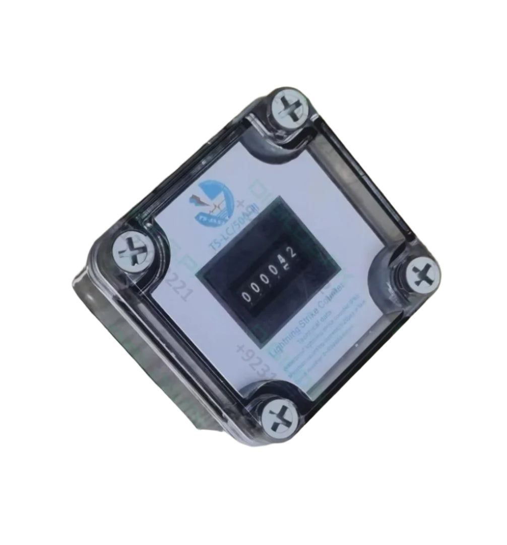 TS-LC/500 Digital Lightning Strike Counter and Surge Protection Monitor for Industrial Use in Pakistan