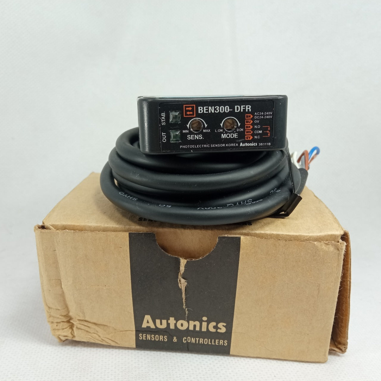Autonics BEN300-DFR Photoelectric Sensor (Korea)